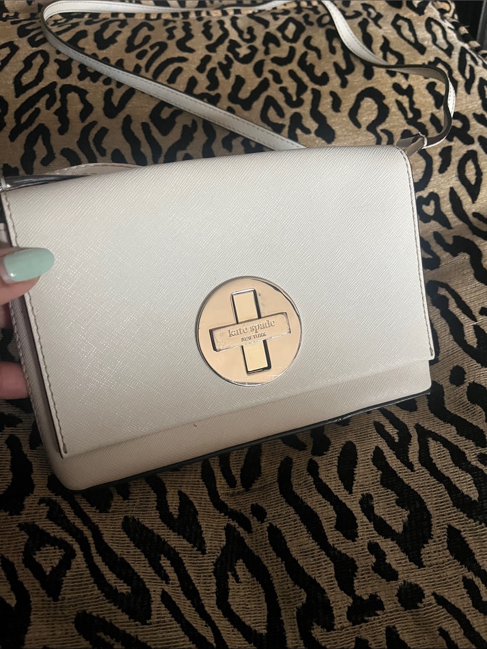 Kate Spade Saffiano Leather Crossbody Bag